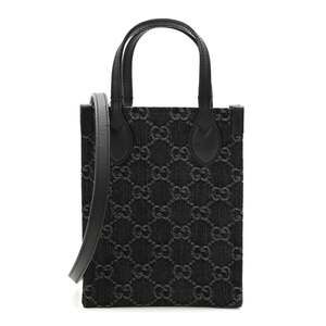 Gucci Denim Cuoio Harness Gg Mini #252701G99B